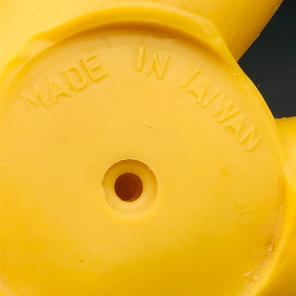 Vintage LOT of 60s Kitsch Squeaky Toys Little Boy -Teddy Bear with Baby Blanket - Picture 7 of 10